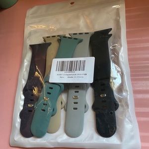 Watch band set of 5 colors made for Apple Watch